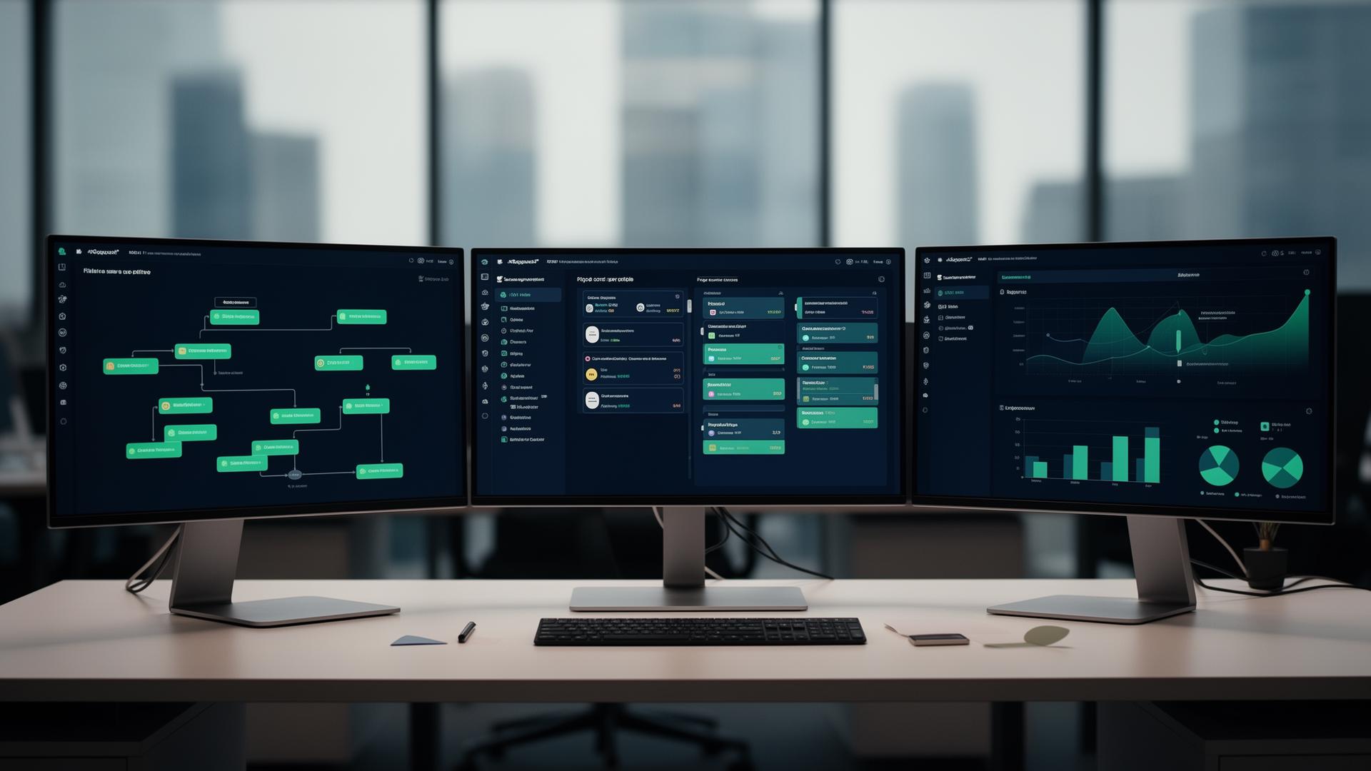 Operação comercial com múltiplos CRMs integrados